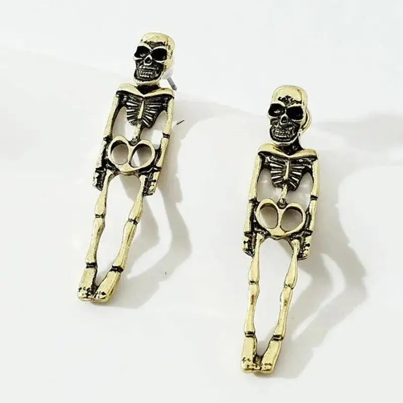 Bergqvist™ | Halloween Skeleton Skull Drop Earrings