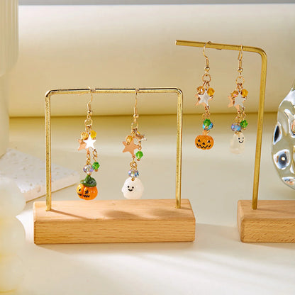 Bergqvist™ | Halloween Pumpkin & Ghost Dangle Earrings