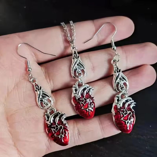 Bergqvist™ | Gothic Heart Jewelry Set
