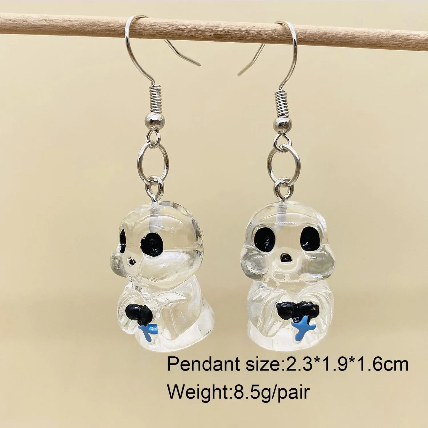 Bergqvist™ | Halloween Ghost and Pumpkin Hoop Earrings