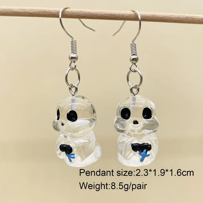 Bergqvist™ | Halloween Ghost and Pumpkin Hoop Earrings
