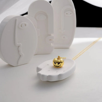 Bergqvist™ | 18K Gold Plated Pumpkin Necklace