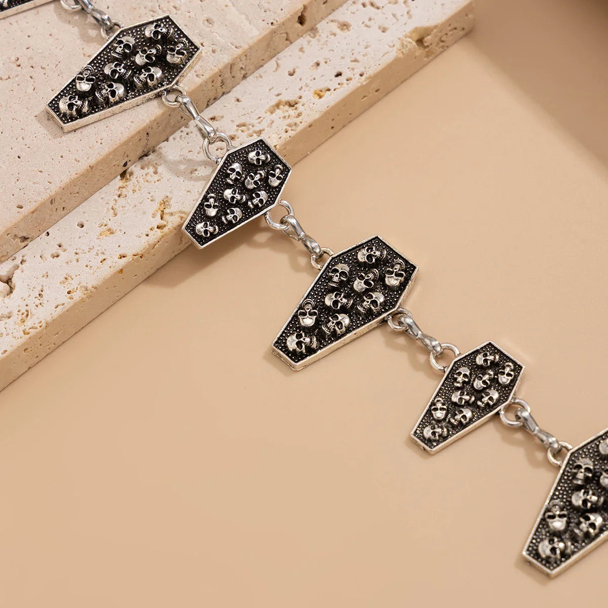 Bergqvist™ | Gothic Coffin Skeleton Waist Chain