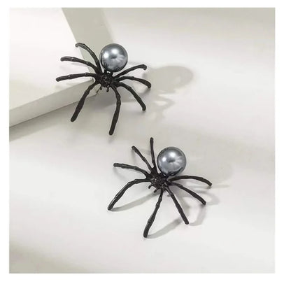 Bergqvist™ | Black Spider Pearl Earrings