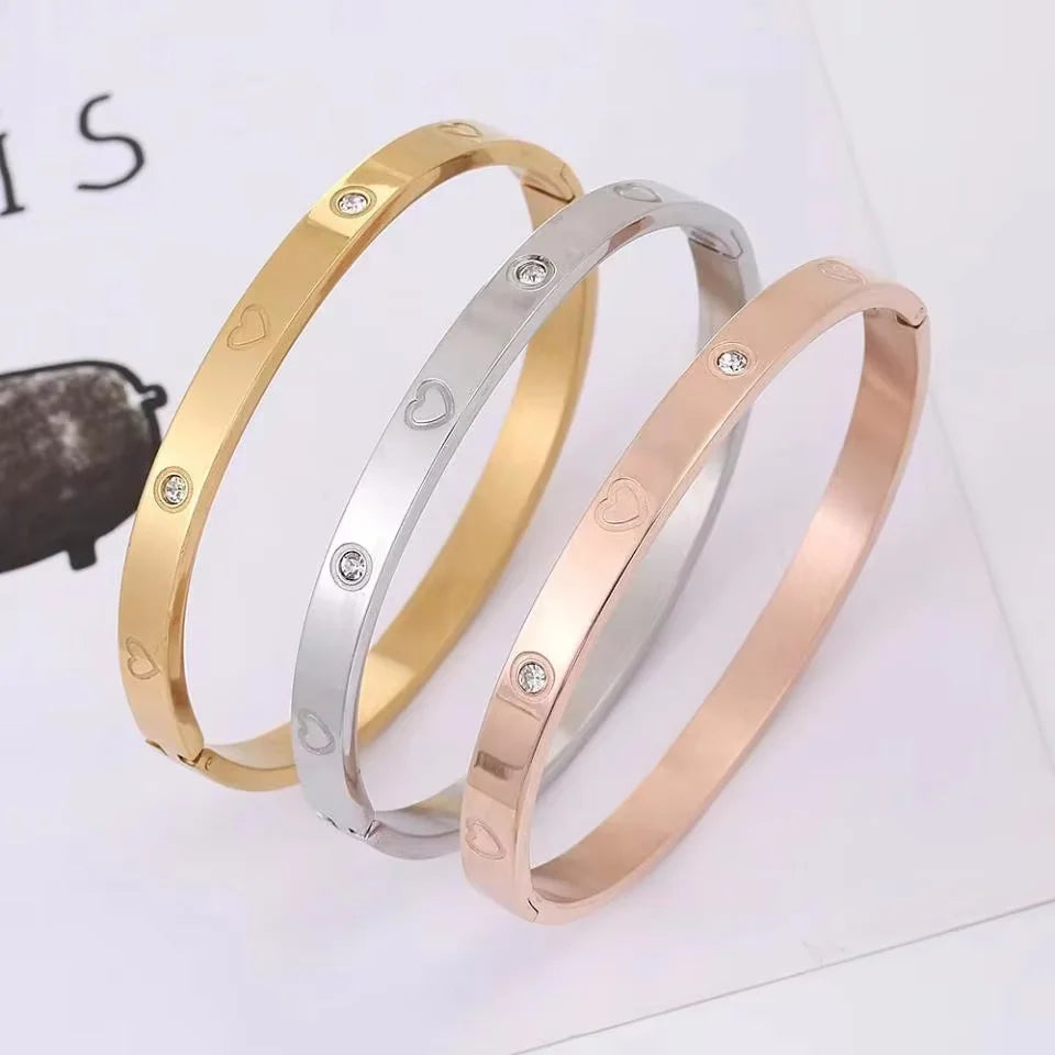 Eleganta kristallarmband
