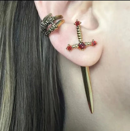 Bergqvist™ | Gothic Sword Dagger Earrings