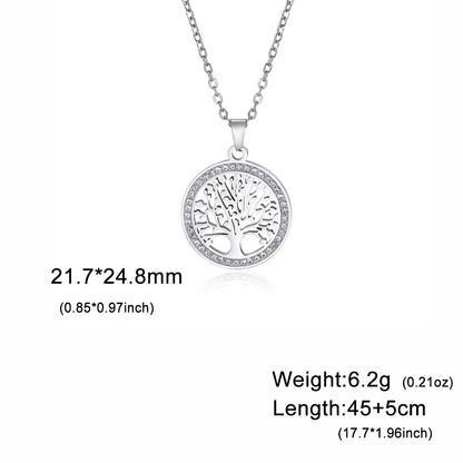 Gyllene Harmoni Livets Träd Halsband