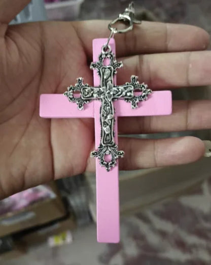 Bergqvist™ | Gothic Large Zircon Cross Pendant Necklace