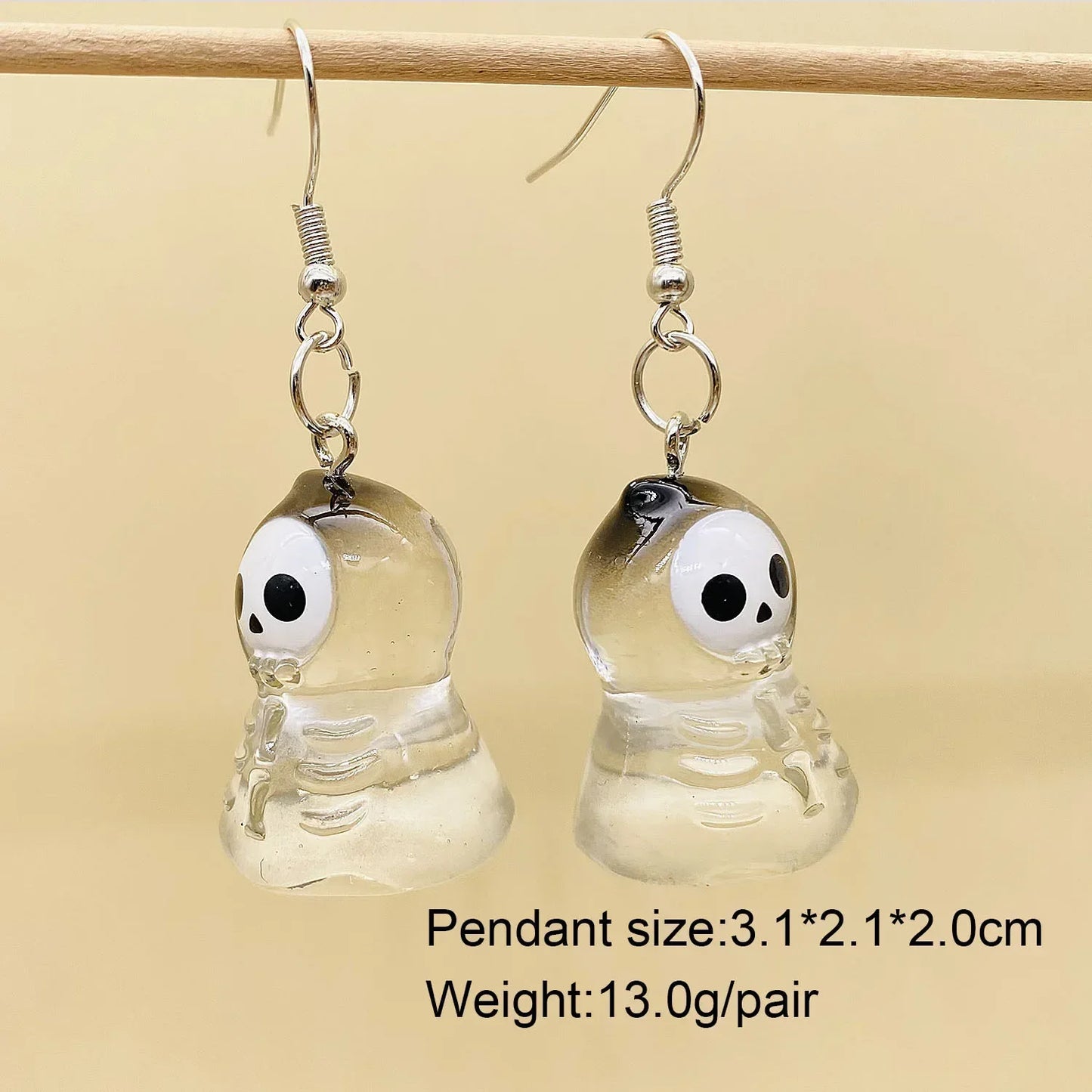 Bergqvist™ | Halloween Ghost and Pumpkin Hoop Earrings