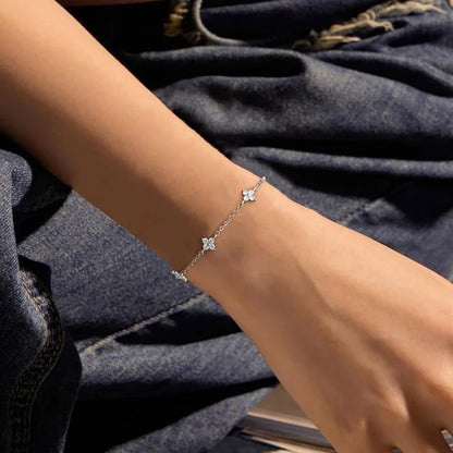 Fjärilskristallarmband