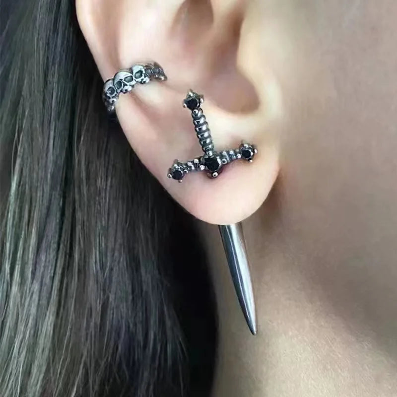 Bergqvist™ | Gothic Sword Dagger Earrings
