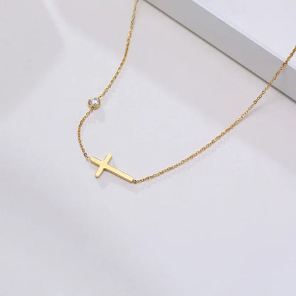 Halsband med strålande sidledskors