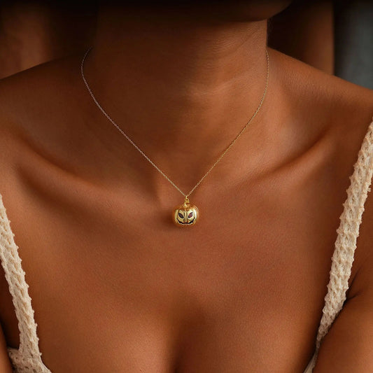 Bergqvist™ | 18K Gold Plated Pumpkin Necklace