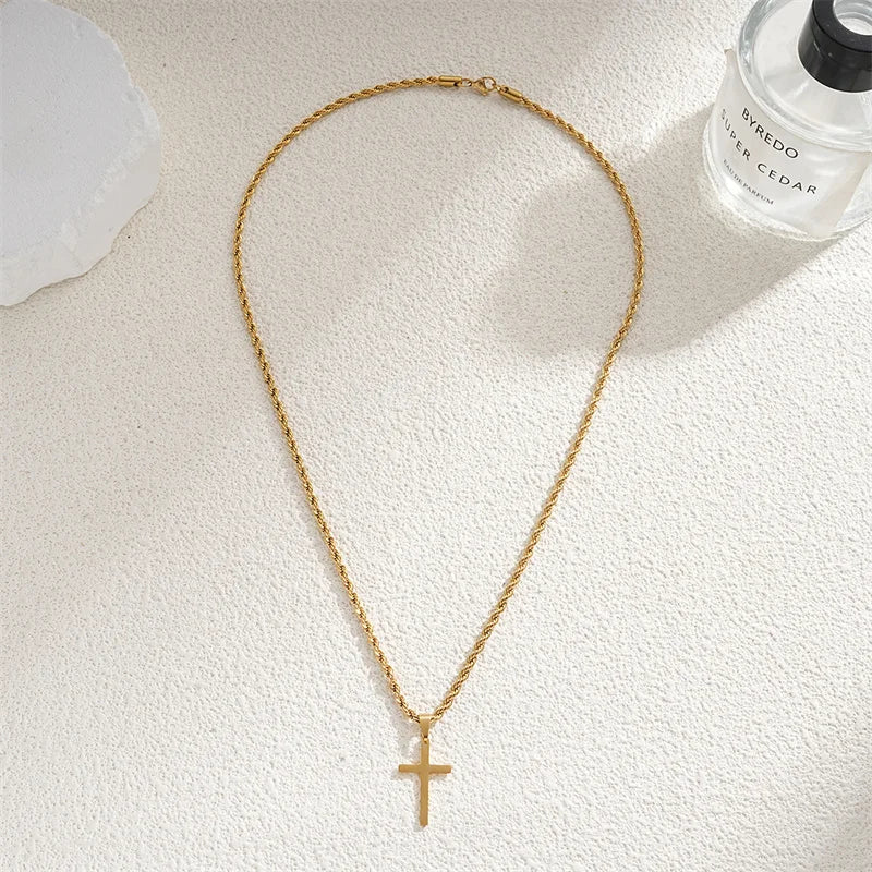 Unisex guldkorshalsband