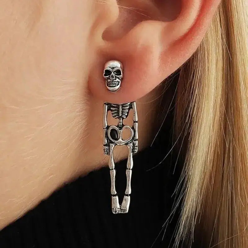 Bergqvist™ | Halloween Skeleton Skull Drop Earrings