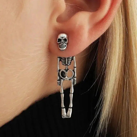 Bergqvist™ | Halloween Skeleton Skull Drop Earrings