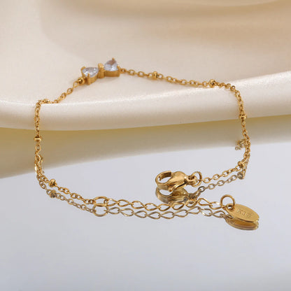Elegant glittrande kristallarmband