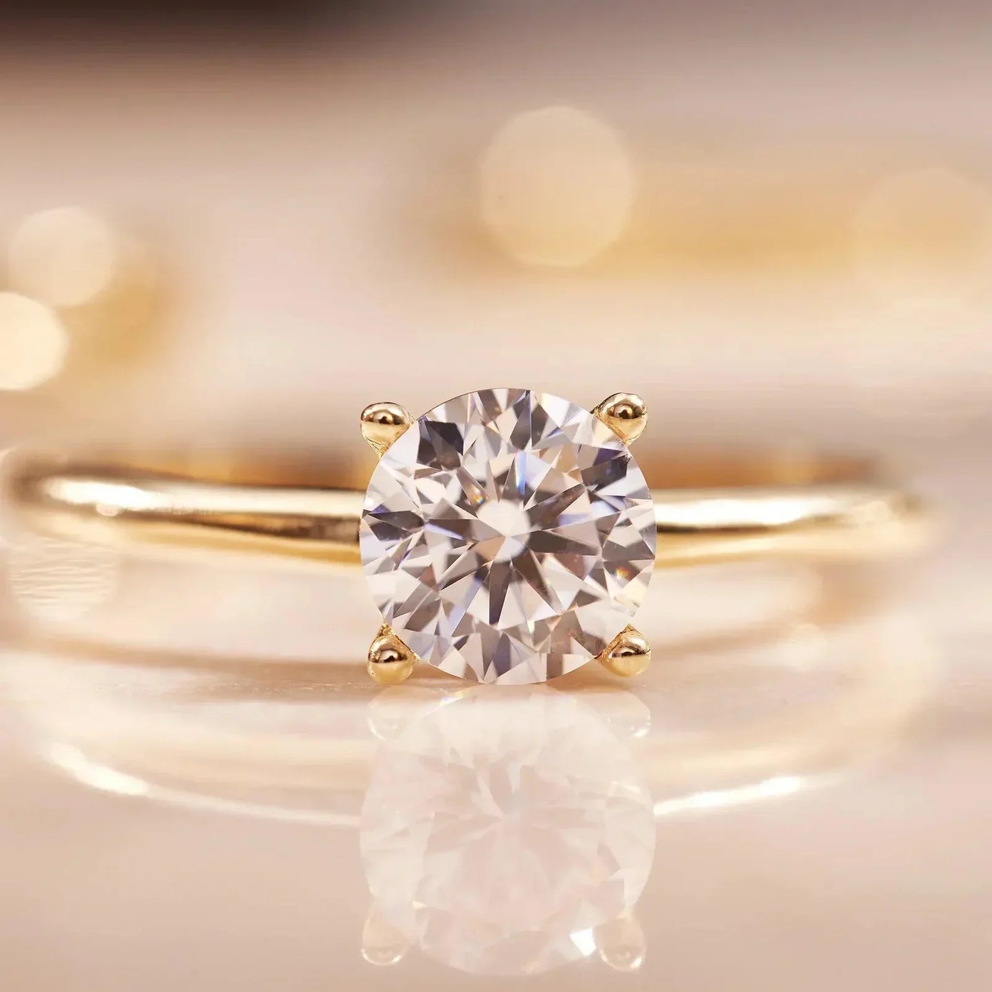 Savaya El Playa Ring | Vitt guld