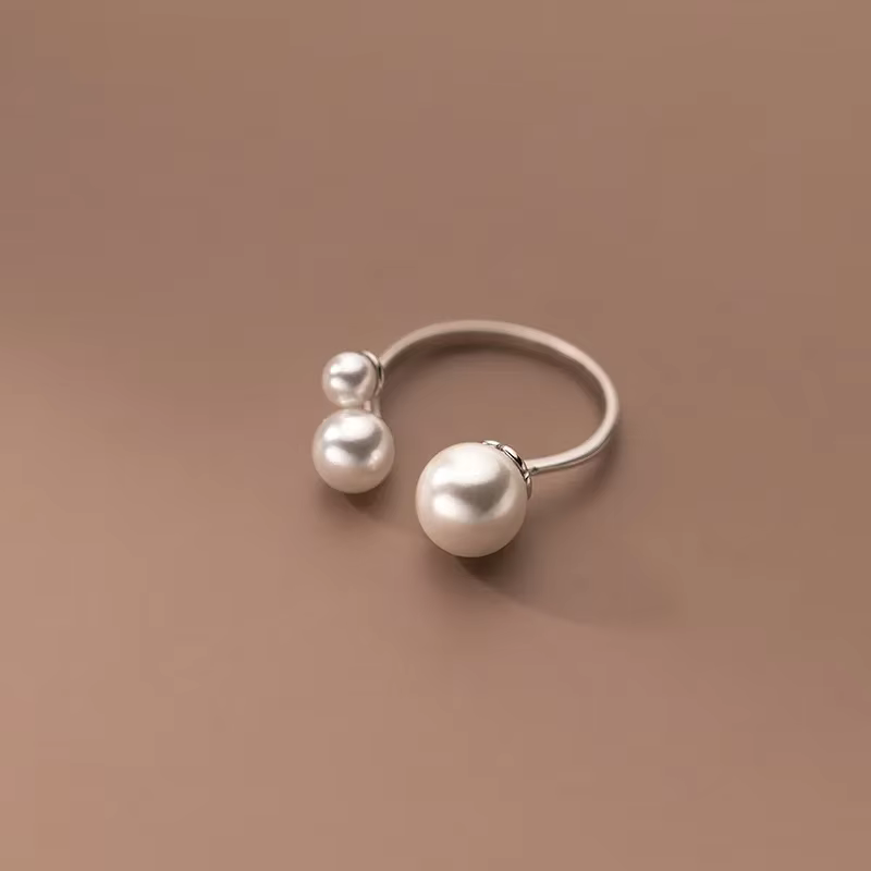 Elegant triopärlring