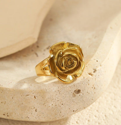 Tidlös gyllene blomring