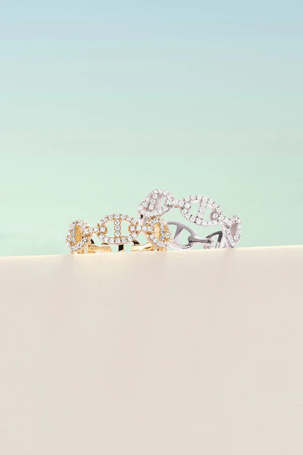 Isla Marina Ring | Vitt guld