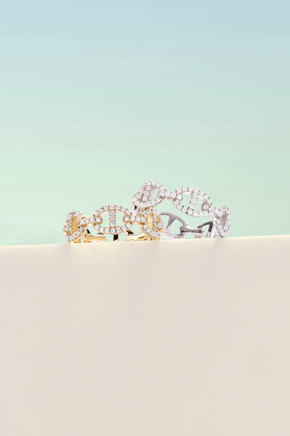 Isla Marina Ring | Vitt guld