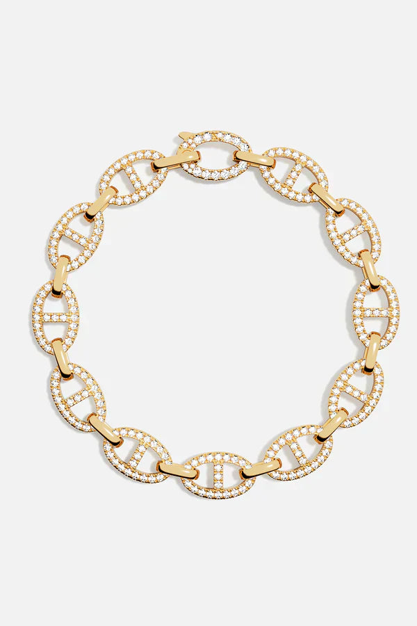Isla Marina Armband | Vitt guld