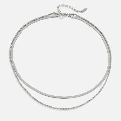 Alexandra Silver Halsband i Lager