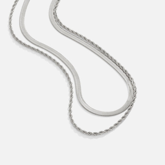 Alexandra Silver Halsband i Lager
