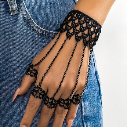 Bergqvist™ | Gothic Lace Ring Bracelet