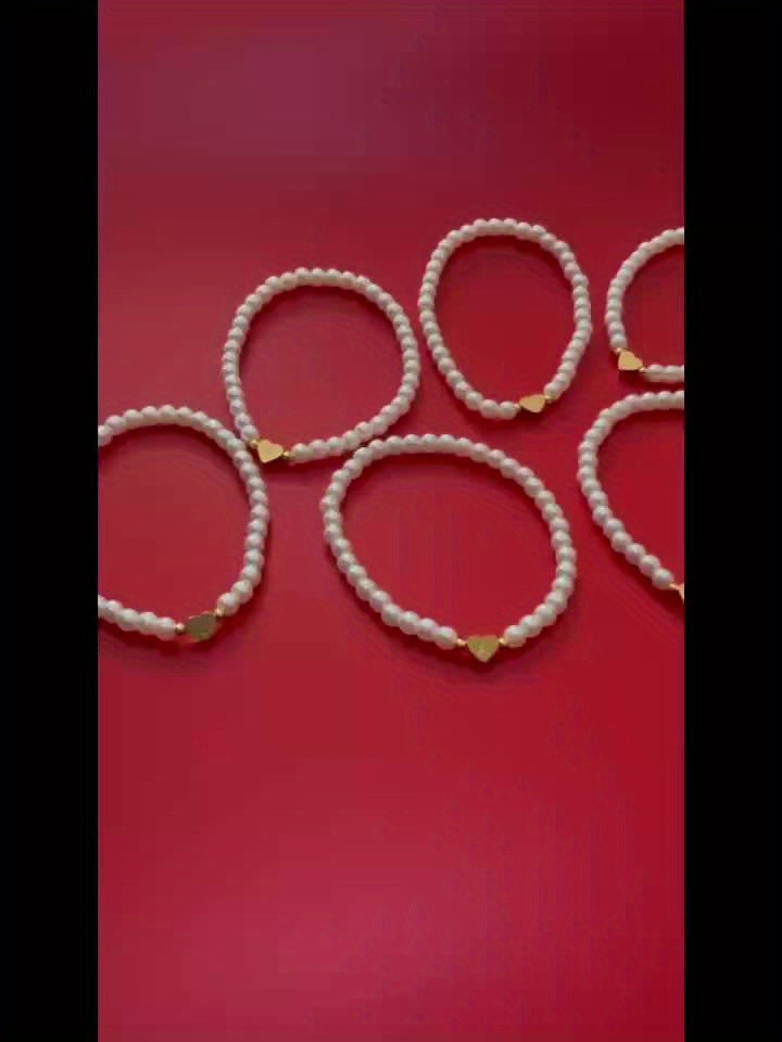 AZ Hjärta Initial Armband 