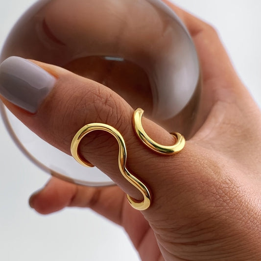 Chic asymmetrisk vågring