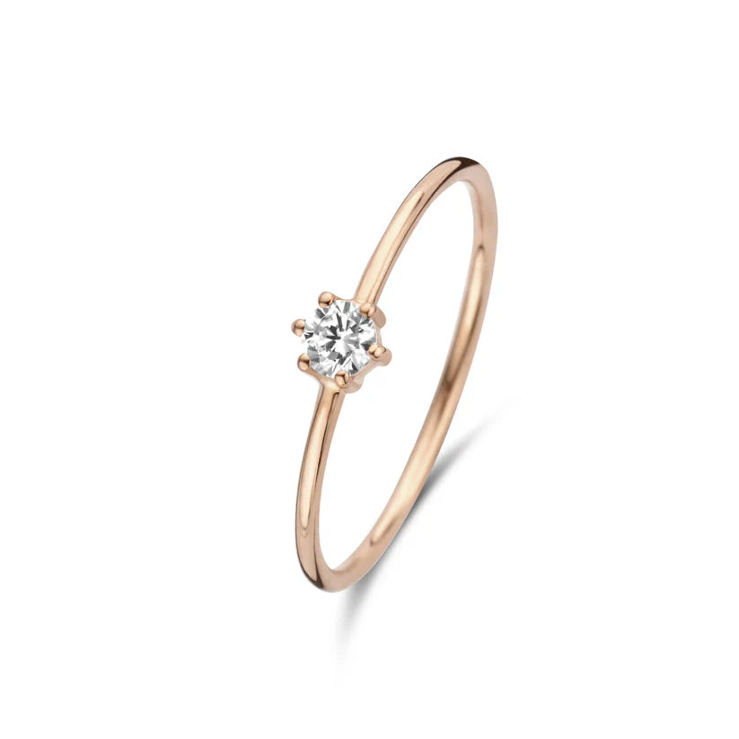 Abella Maris Ring | Vitt guld