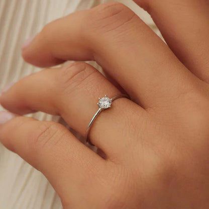 Abella Maris Ring | Vitt guld