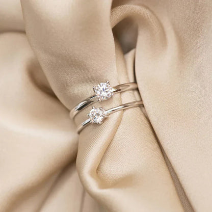 Abella Maris Ring | Vitt guld