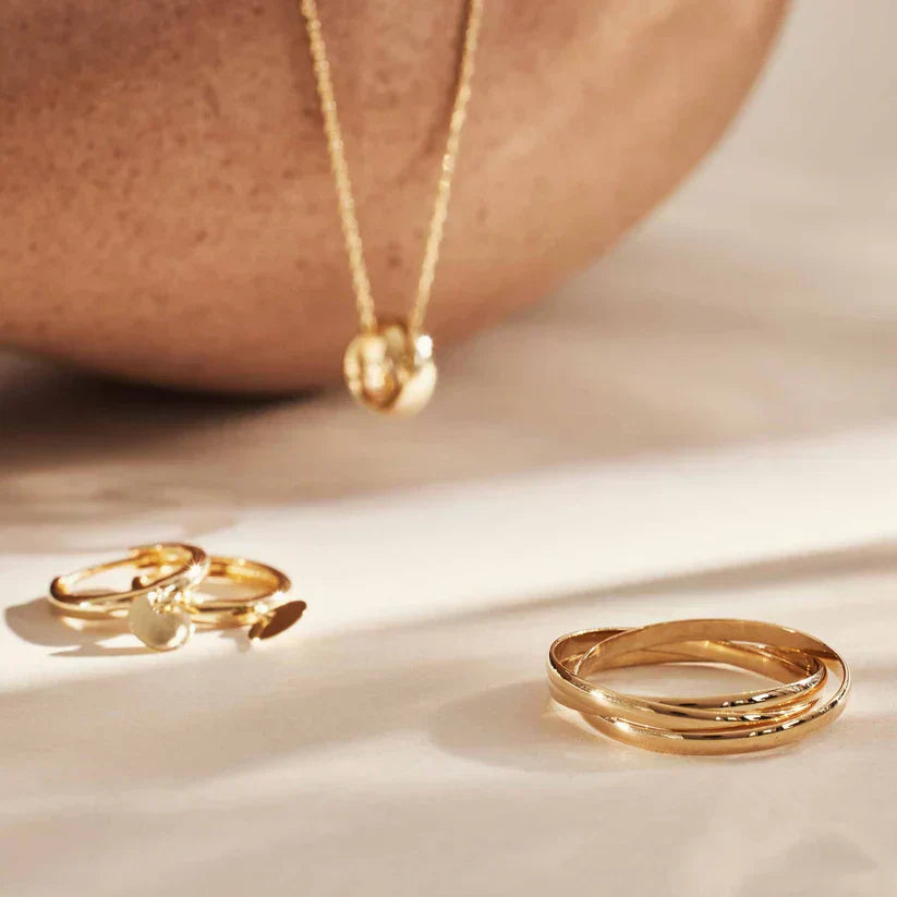 Gyllene Léna Trielle-ring