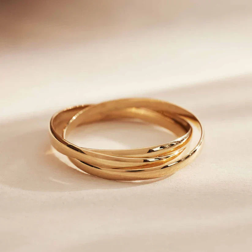 Gyllene Léna Trielle-ring