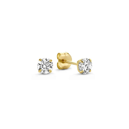 Dara Brillane Stenörhängen Set | Guld