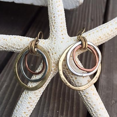 Guld &amp; Silver Vintage Örhängen