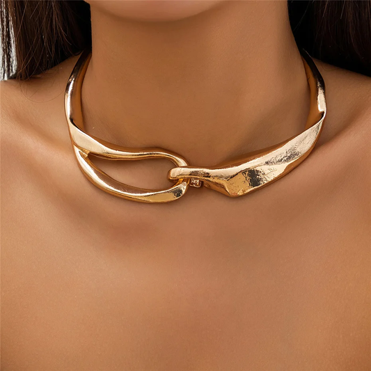 Vintage gyllene halsband
