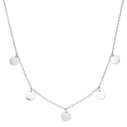 Funky Buddha Halsband | Vitt guld