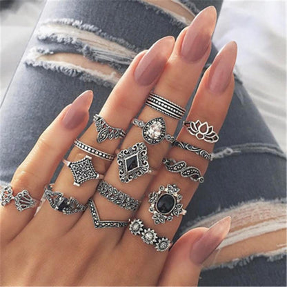 Unikt ringset: 8 till 12 delar
