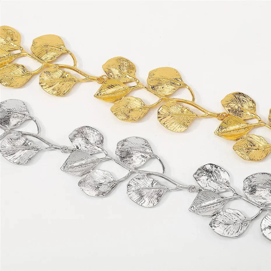 Natures Leaf Statement Necklace