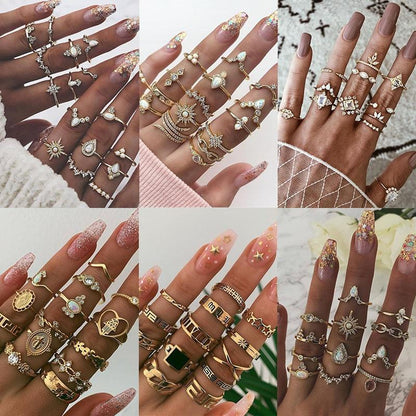 Unikt ringset: 8 till 12 delar