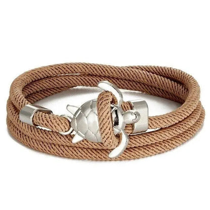 Handgjort armband med havssköldpadda 