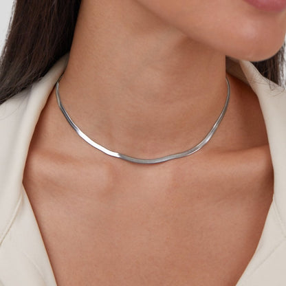 Sarya Ormkedja Silverhalsband